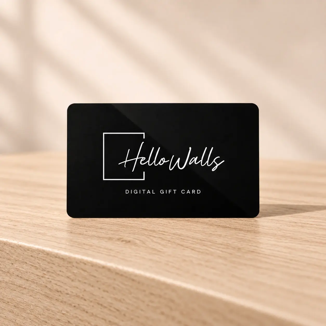 Digitale Geschenkkarte: HelloWalls