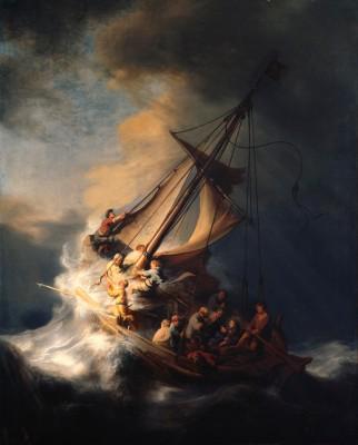 Sturm auf dem See Genezareth