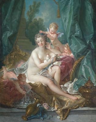 Venus im grünen garten