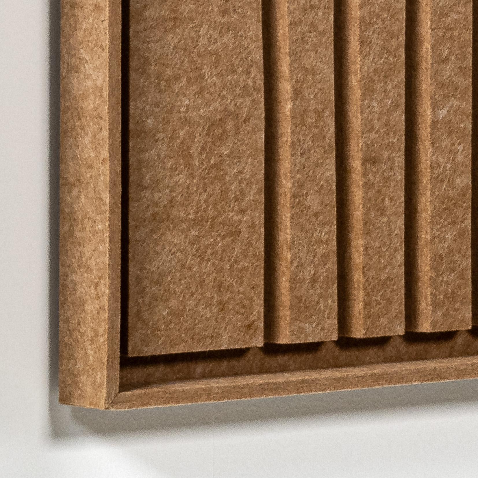Akustikbild Linoa Soft Dune - schallabsorbierendes 3D Filz Wandbild, 2er-Set detail preview