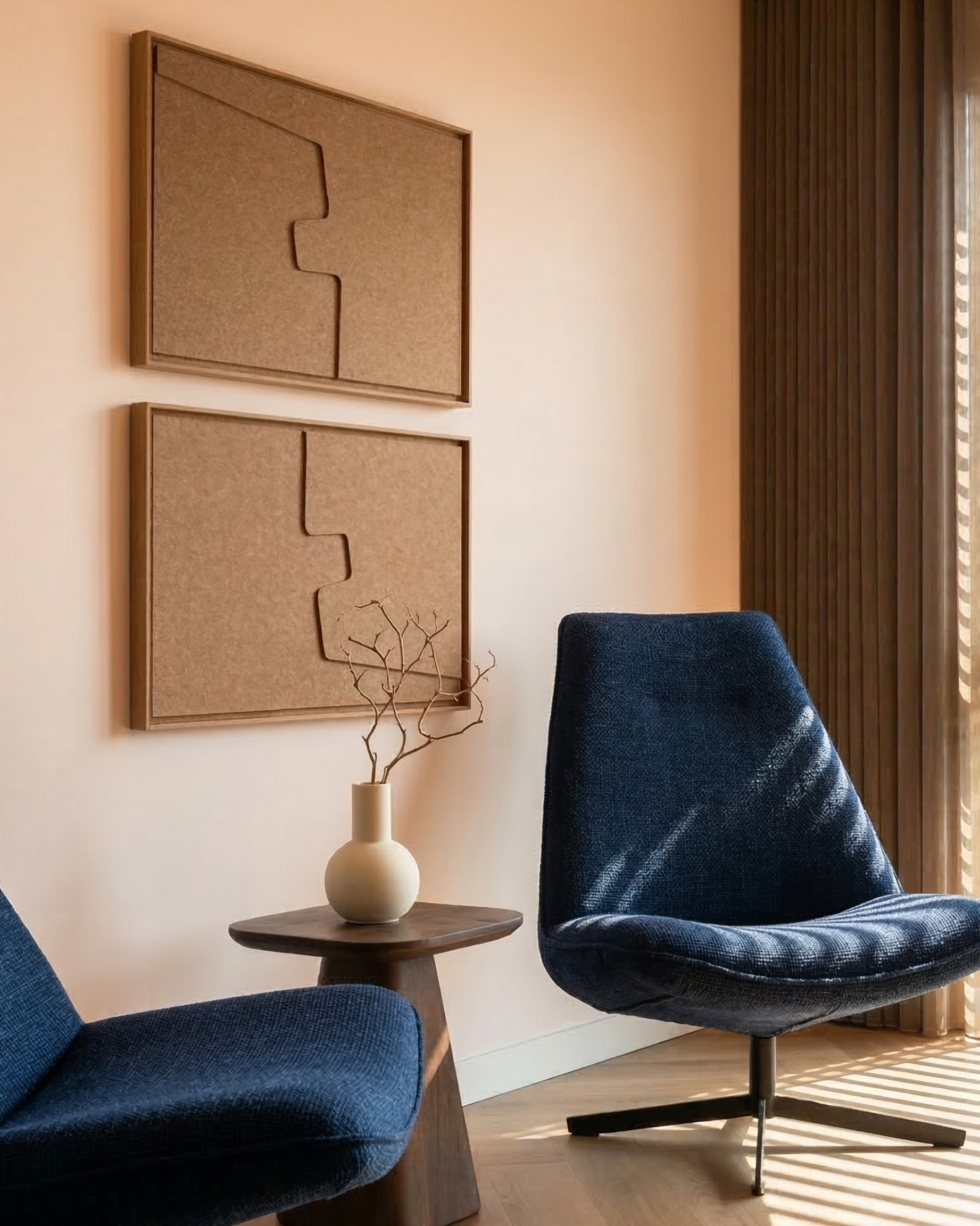 Estile Soft Dune 3D Filzkunst Paneel