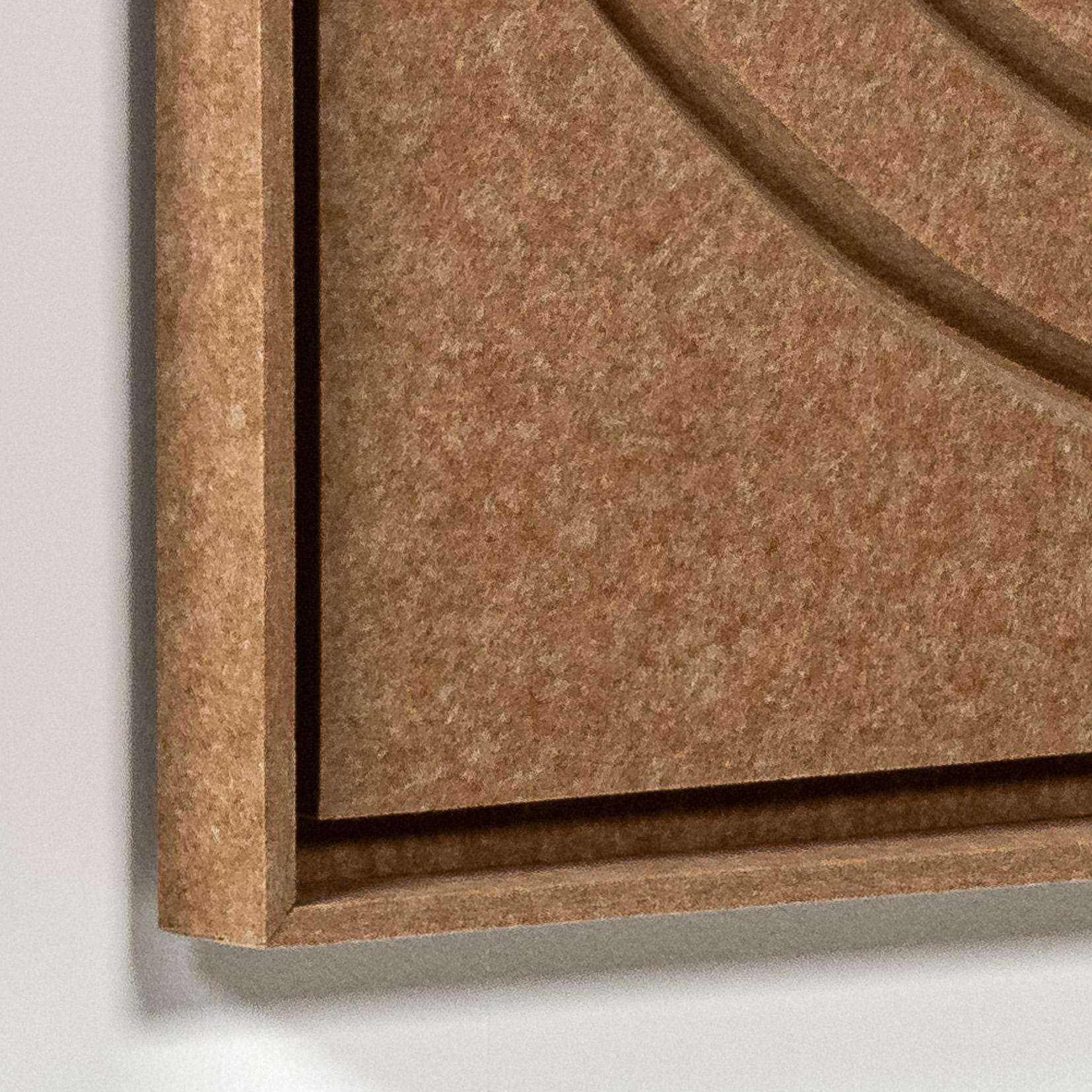 Akustikbild Aura Soft Dune - schallabsorbierendes 3D Filz Wandbild, 2er-Set detail preview
