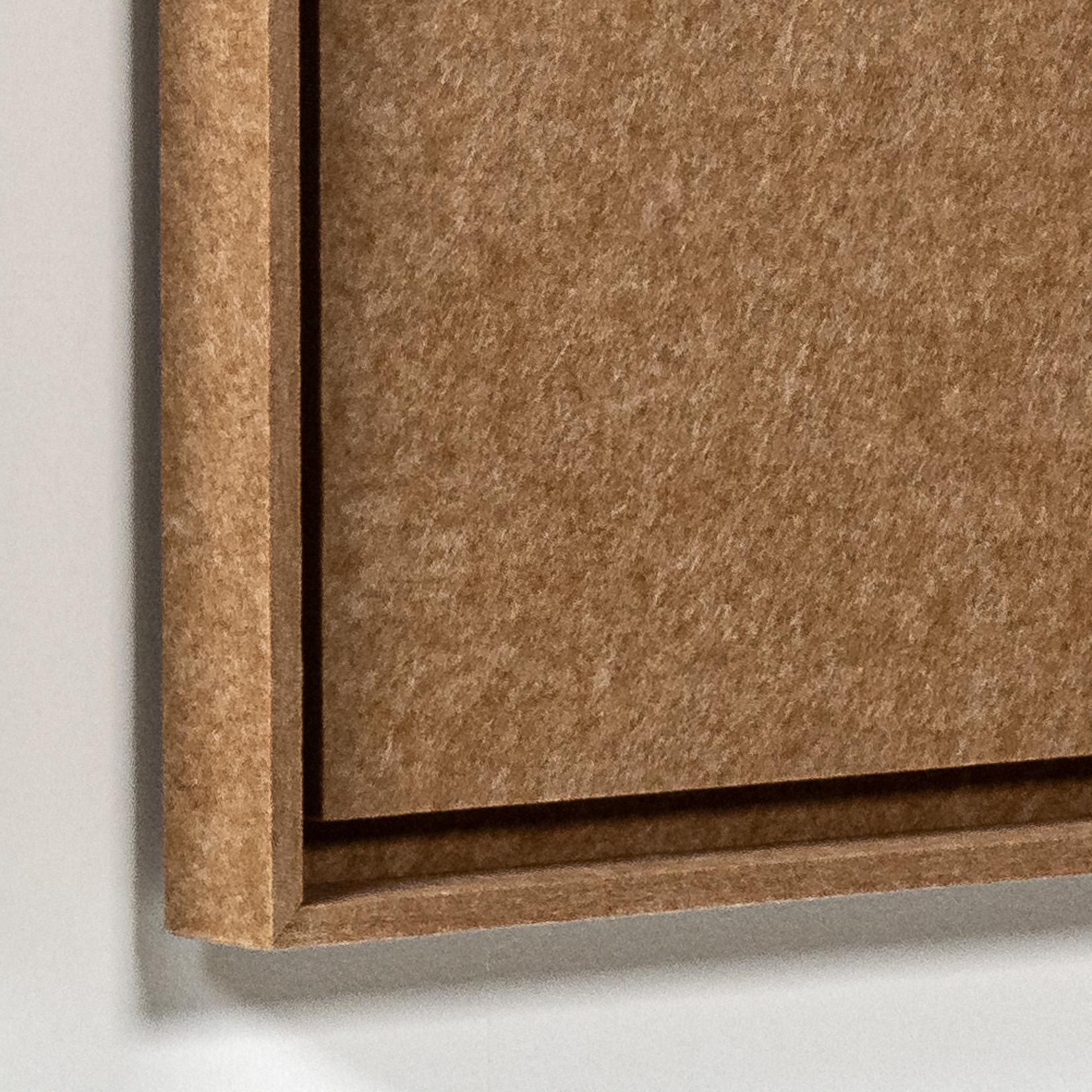 Akustikbild Estile Soft Dune - schallabsorbierendes 3D Filz Wandbild, 2er-Set detail preview