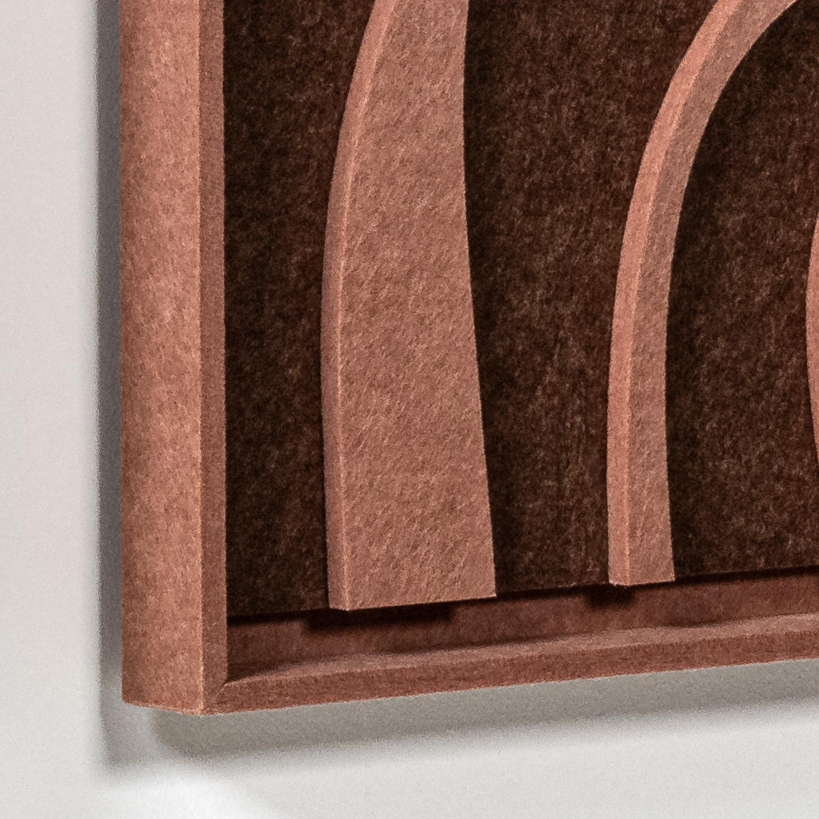 Akustikbild Oasis Terra Bloom - schallabsorbierendes 3D Filz Wandbild, 2er-Set detail preview