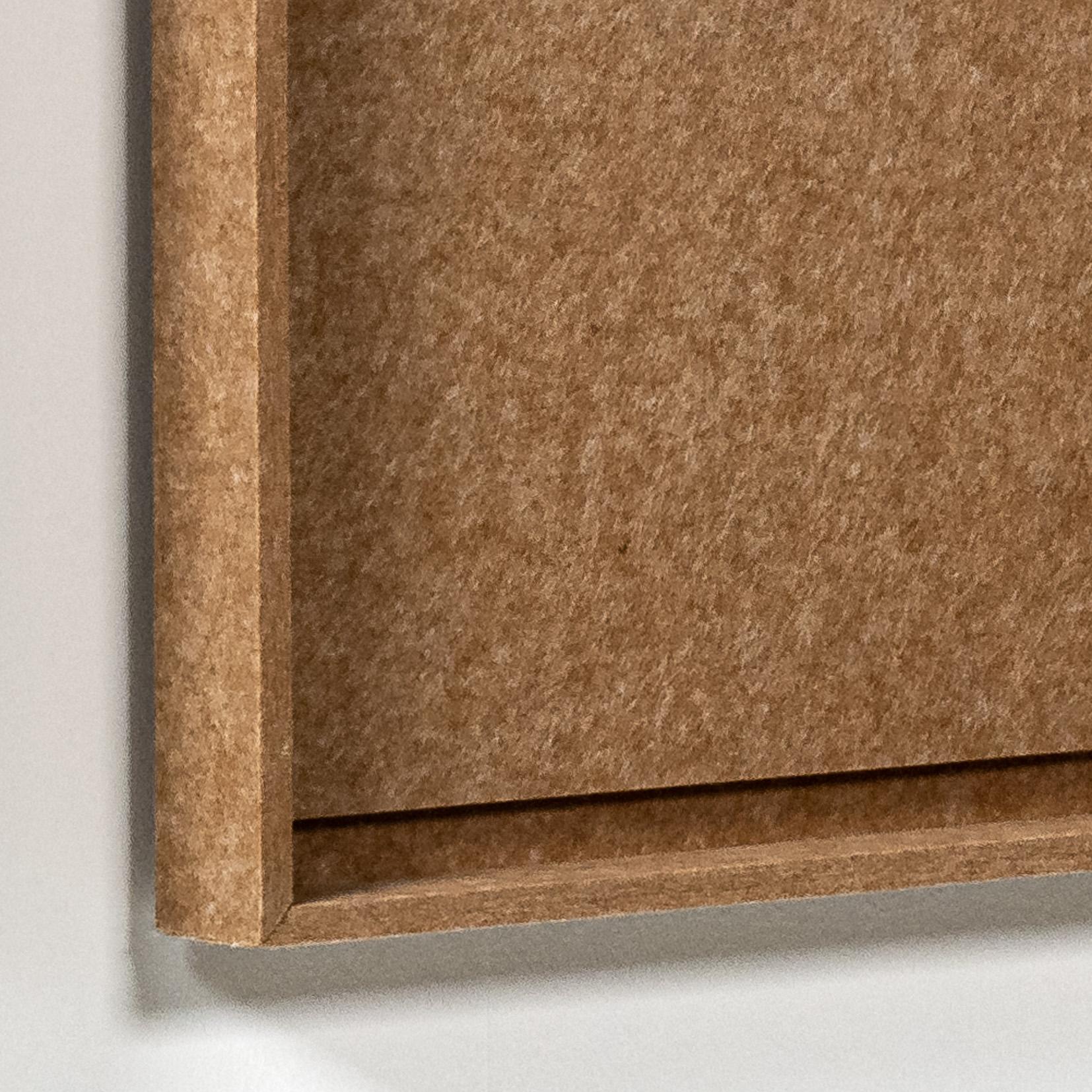 Akustikbild Serene Soft Dune - schallabsorbierendes 3D Filz Wandbild, 2er-Set detail preview