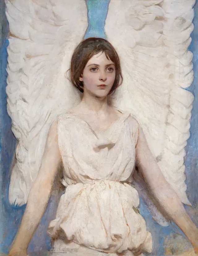 Angel bei natürlichem licht im freien