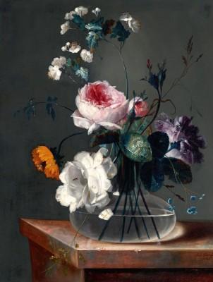 Blumenstilleben im freien 1786