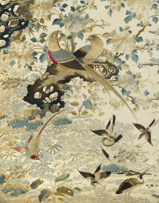 Chinesisches Vogeldekor - artwork in frame preview