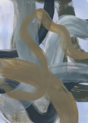 Abstract brush strokes 124 von mareike böhmer