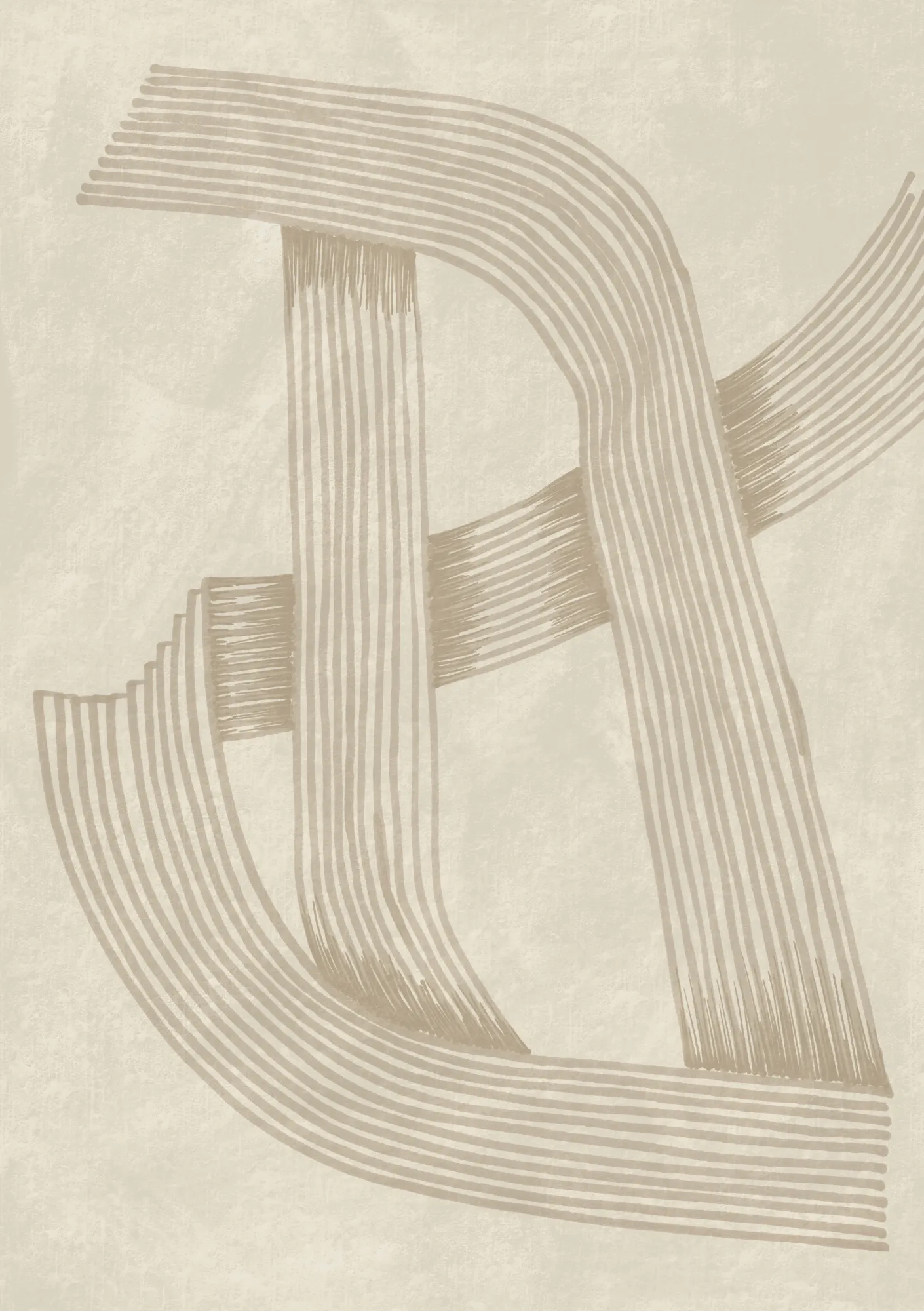 Abstract sophisticated line 02 von lucrecia caporale