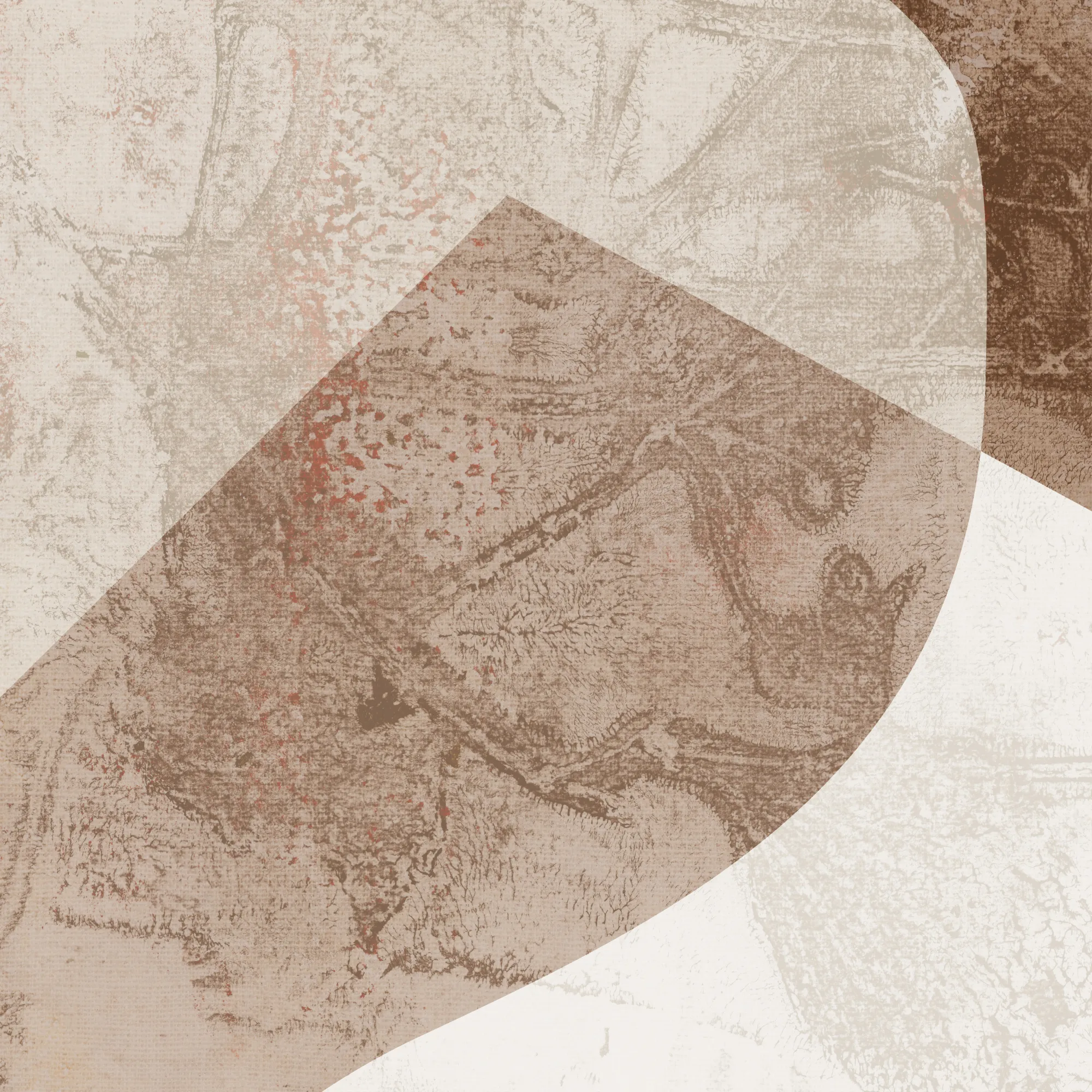 Abstract shapes in soft pastels 08 von dina dankers