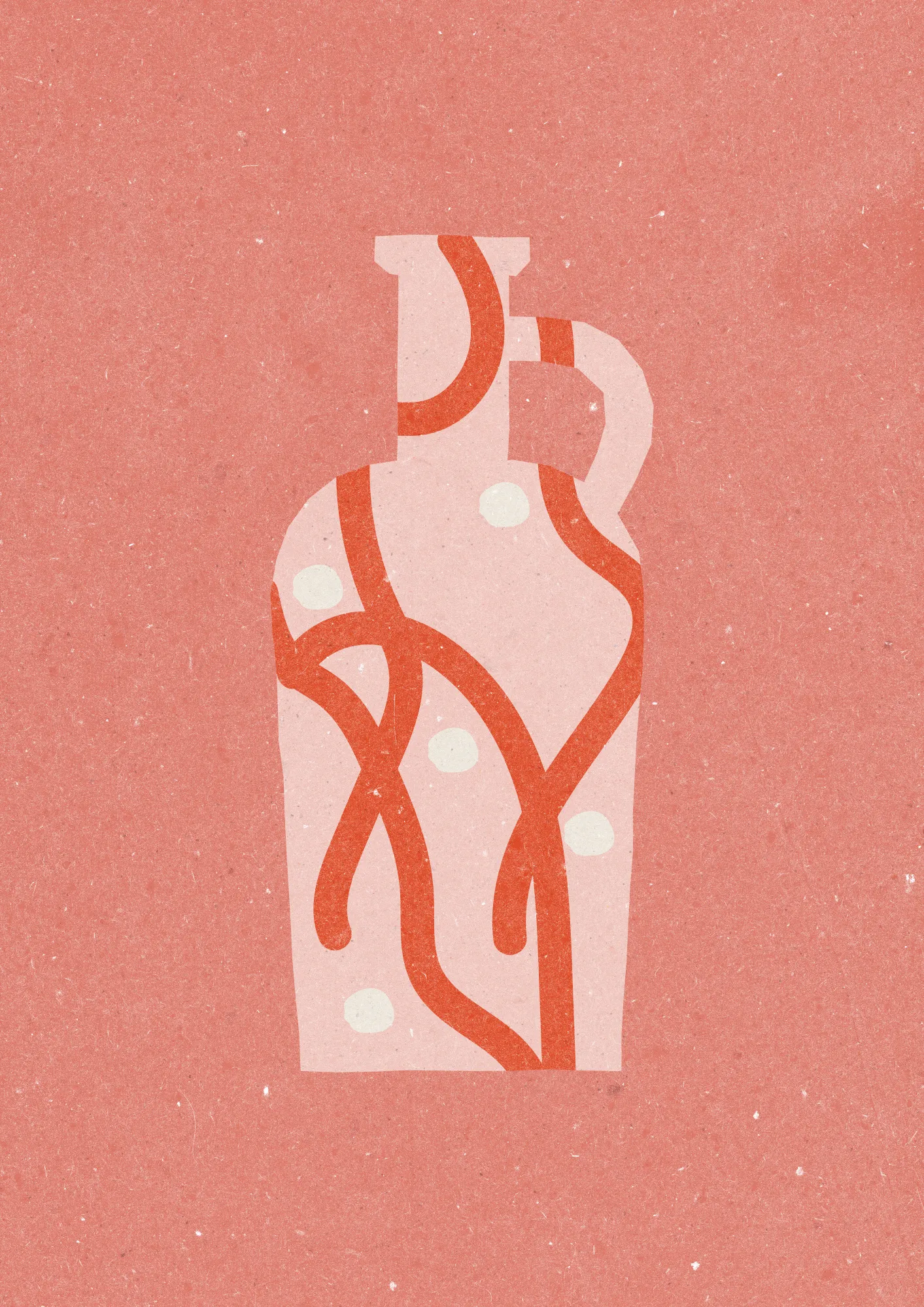 Vase 4 von nktn in geometrischer abstraction