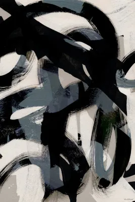 Abstract brush strokes 152 von mareike böhmer