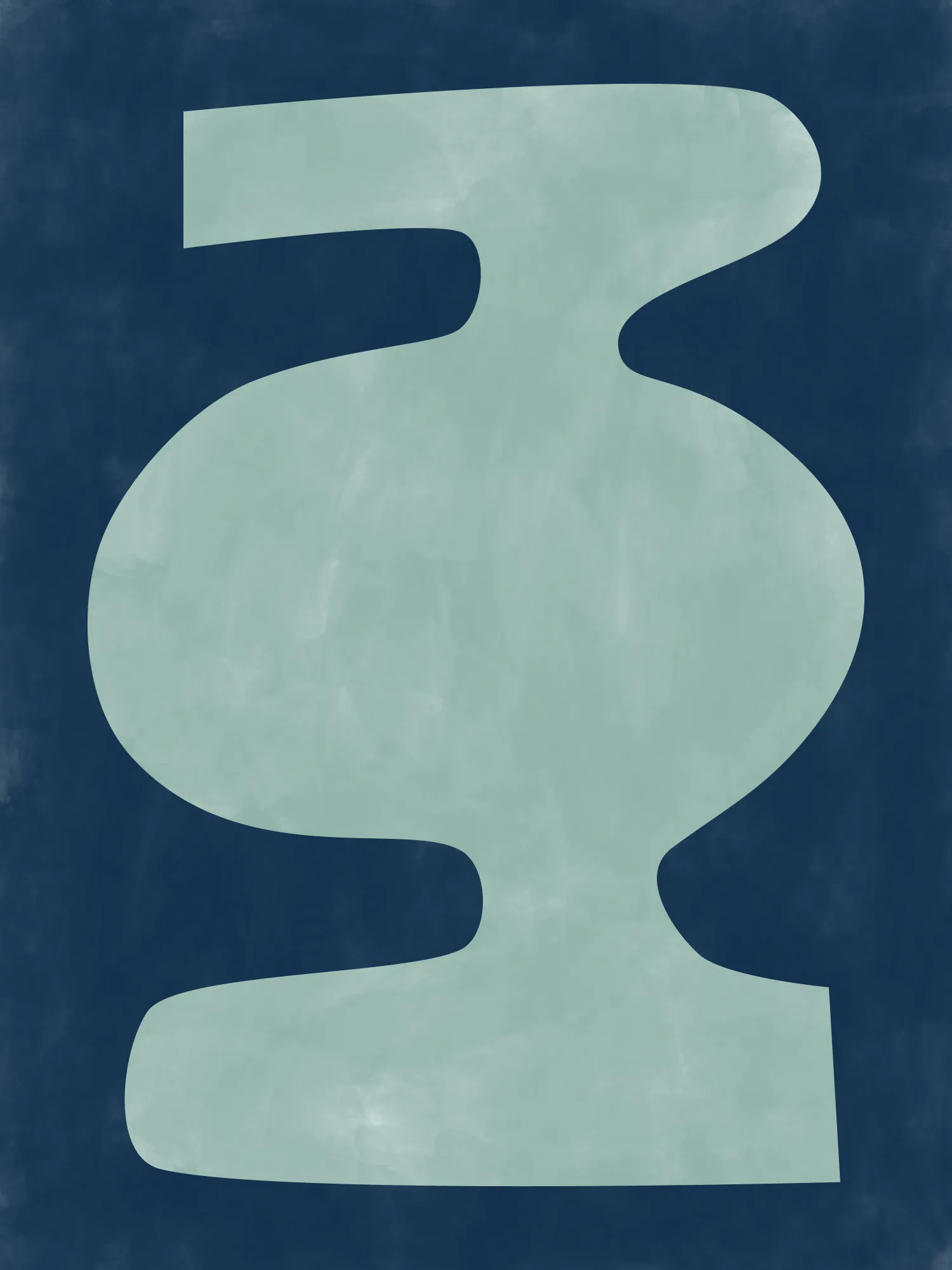 Abstract vessel silhouette von elena ristova