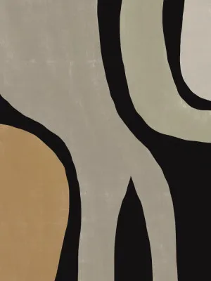 Minimalist Grey Abstract Flow