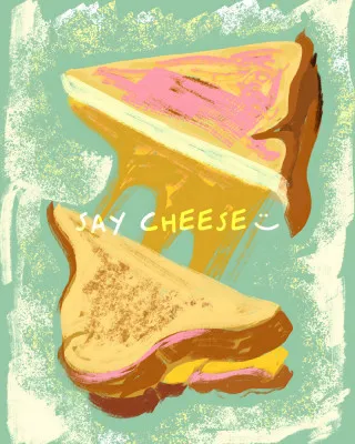 Melted Cheese Sandwiches