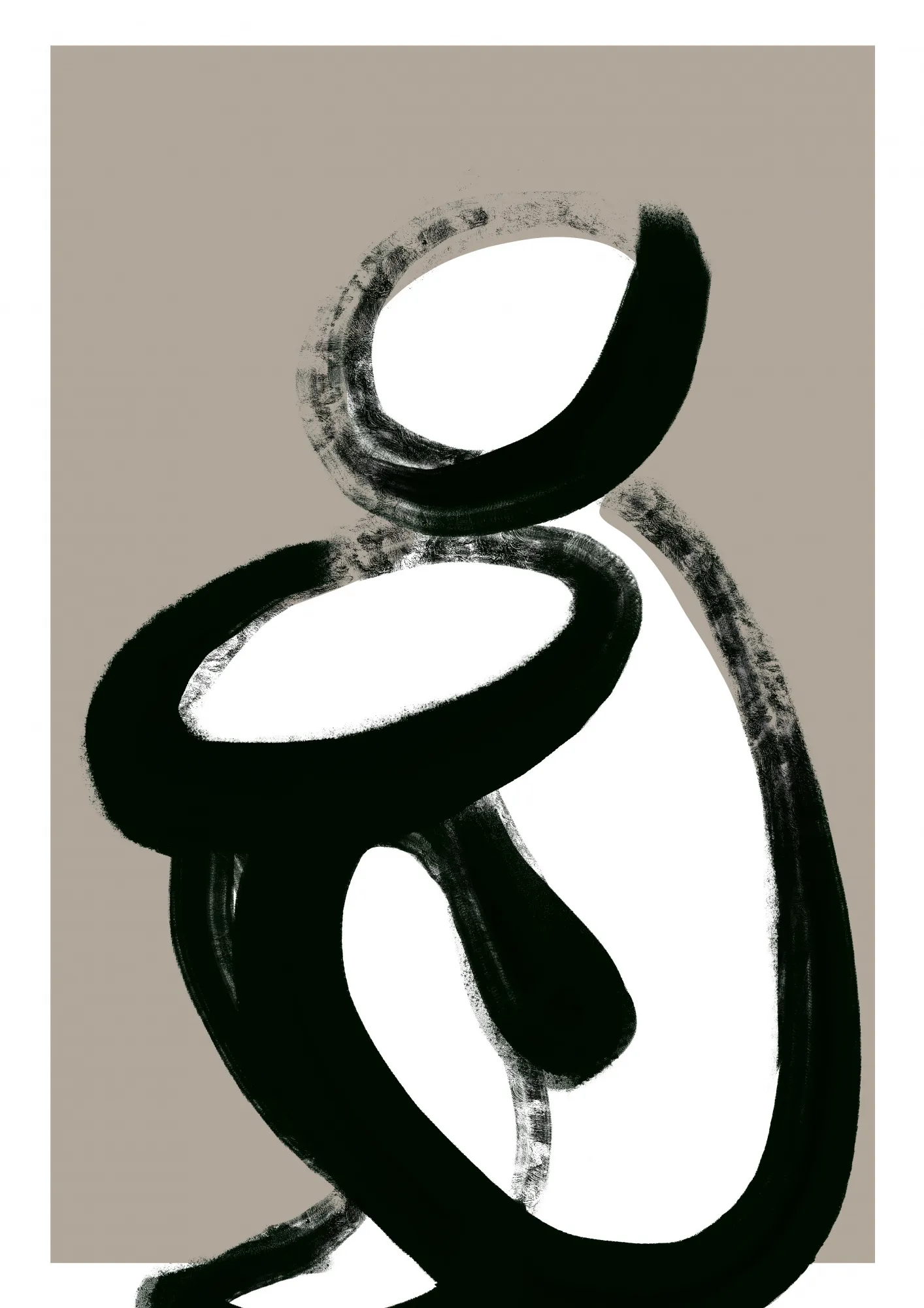 Endless embrace von treechild in minimalistisch