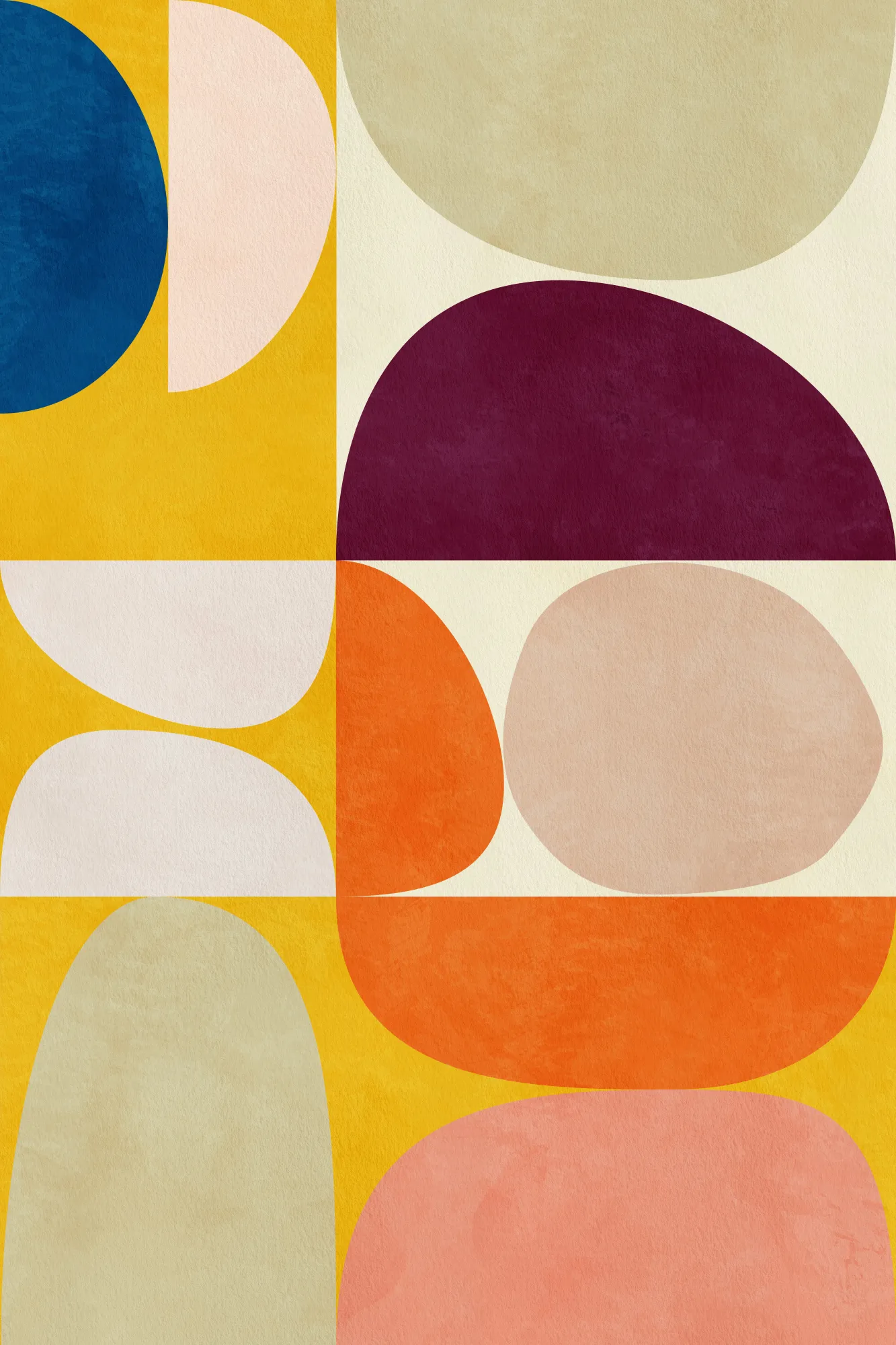 Vivid bauhaus2 von ana rut bre als verticale illustration