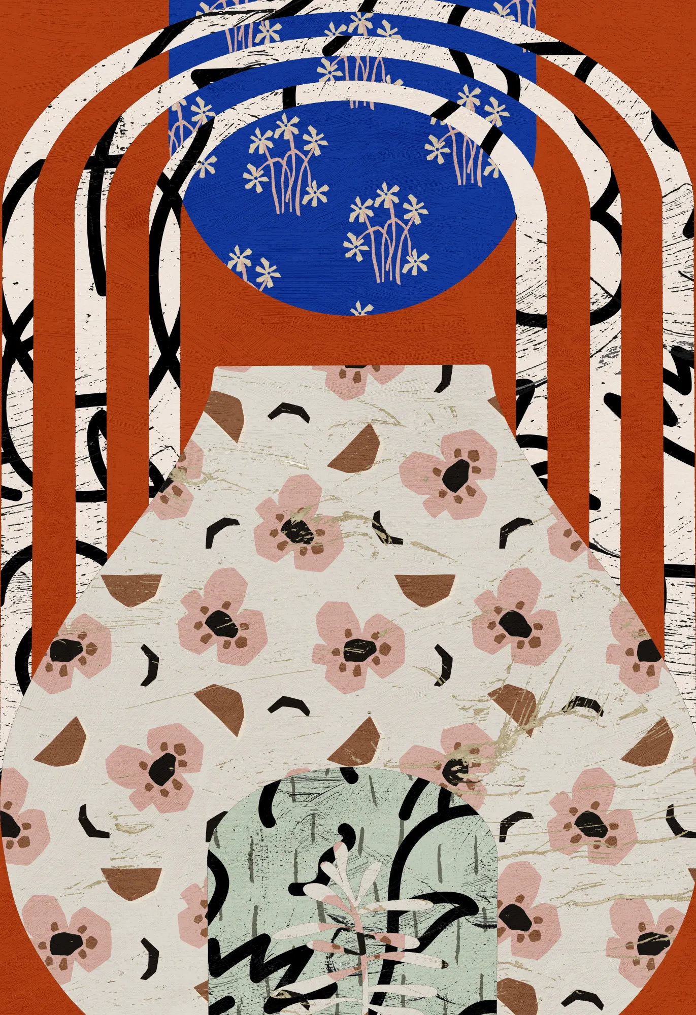 Treechild potterypoemno11 illustration mit outdoor-szene