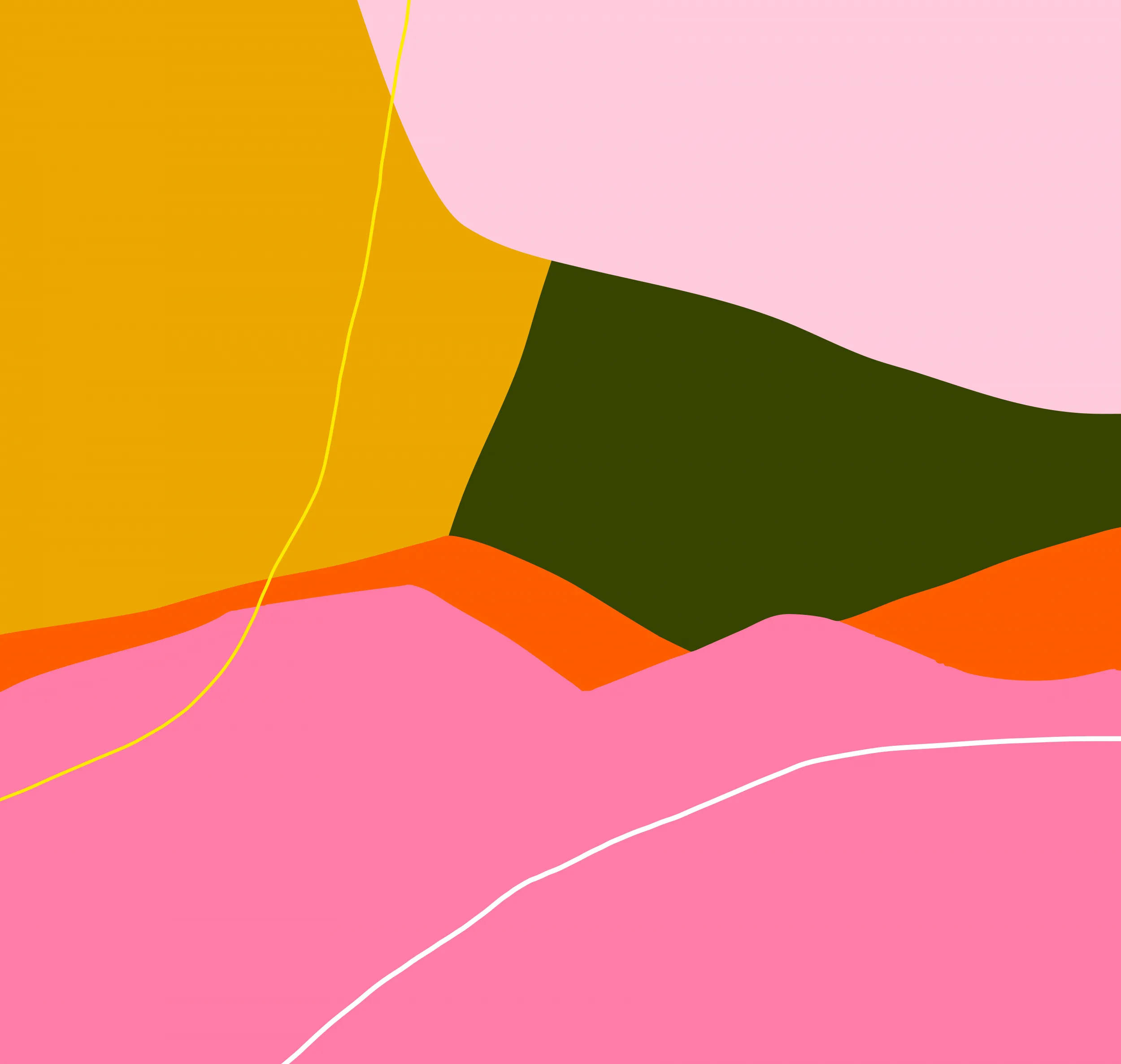 Vibrante wellen in sommerlichen farben