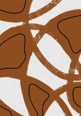 Organic Brown Shapes