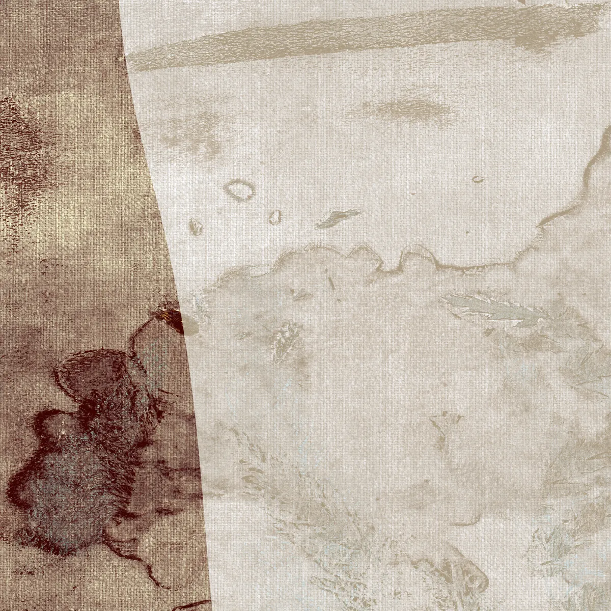 Soft wabi sabi abstract 2 11 von dina dankers