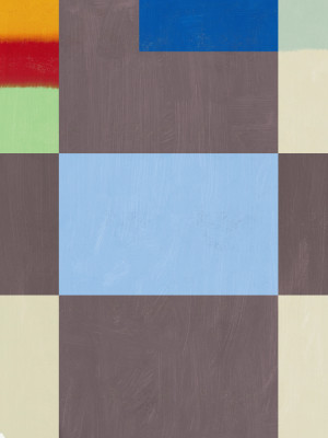 Geometrische formen in gedämpften grautönen