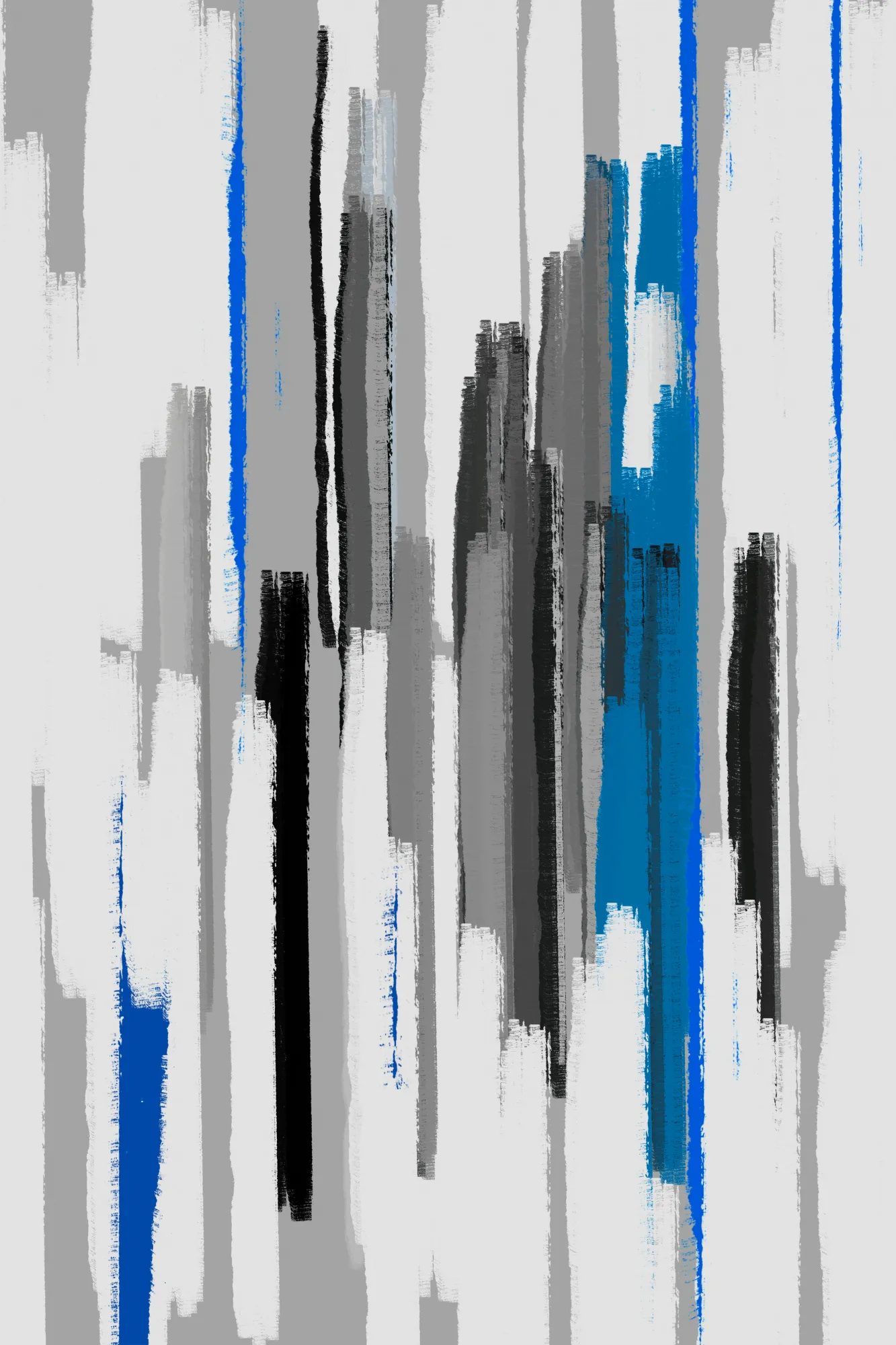 Panther i von fun qui in blau und grau