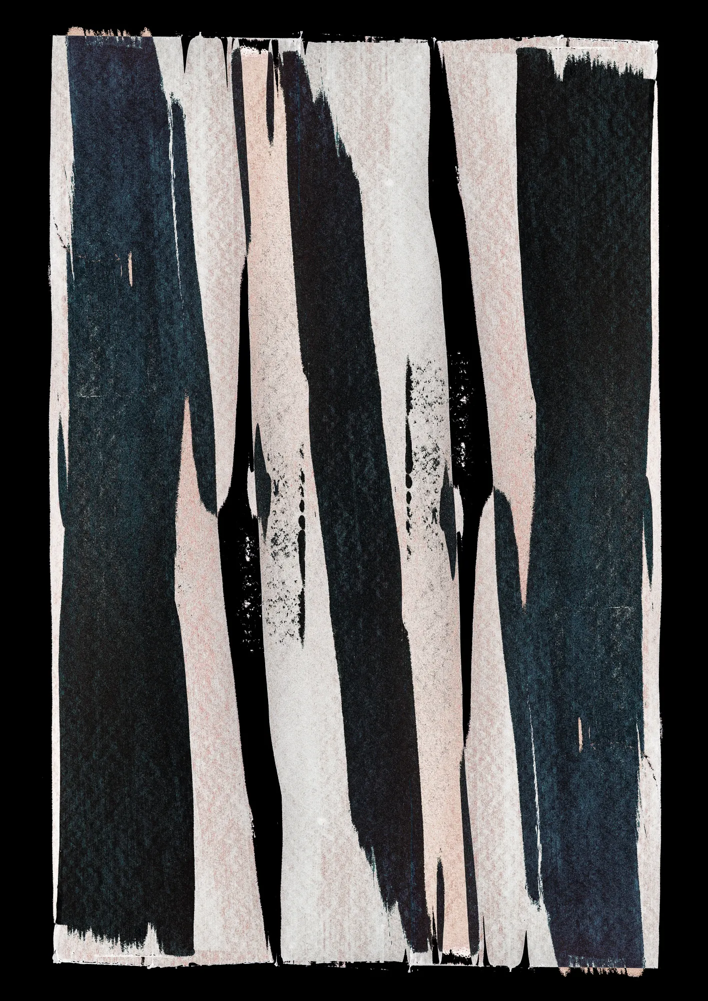 Monochrome streifen in vertikaler komposition