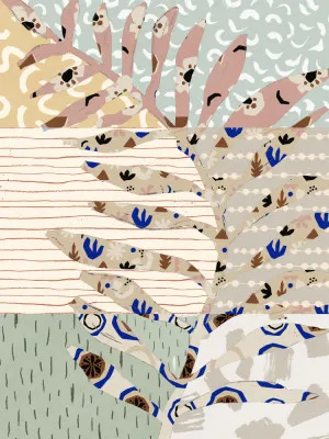 Pattern play no 19 von treechild in pastellfarben