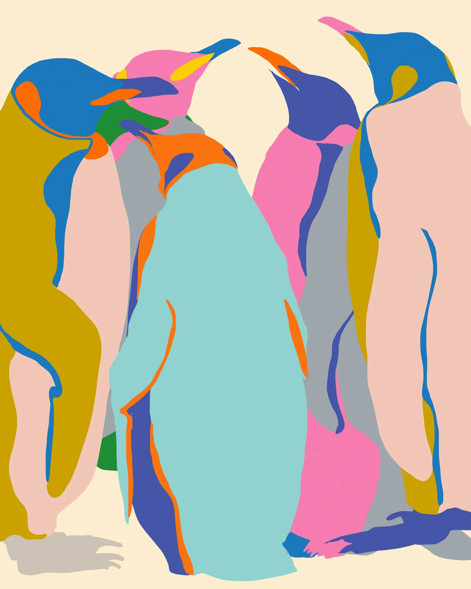 In it together penguins von uma gokhale