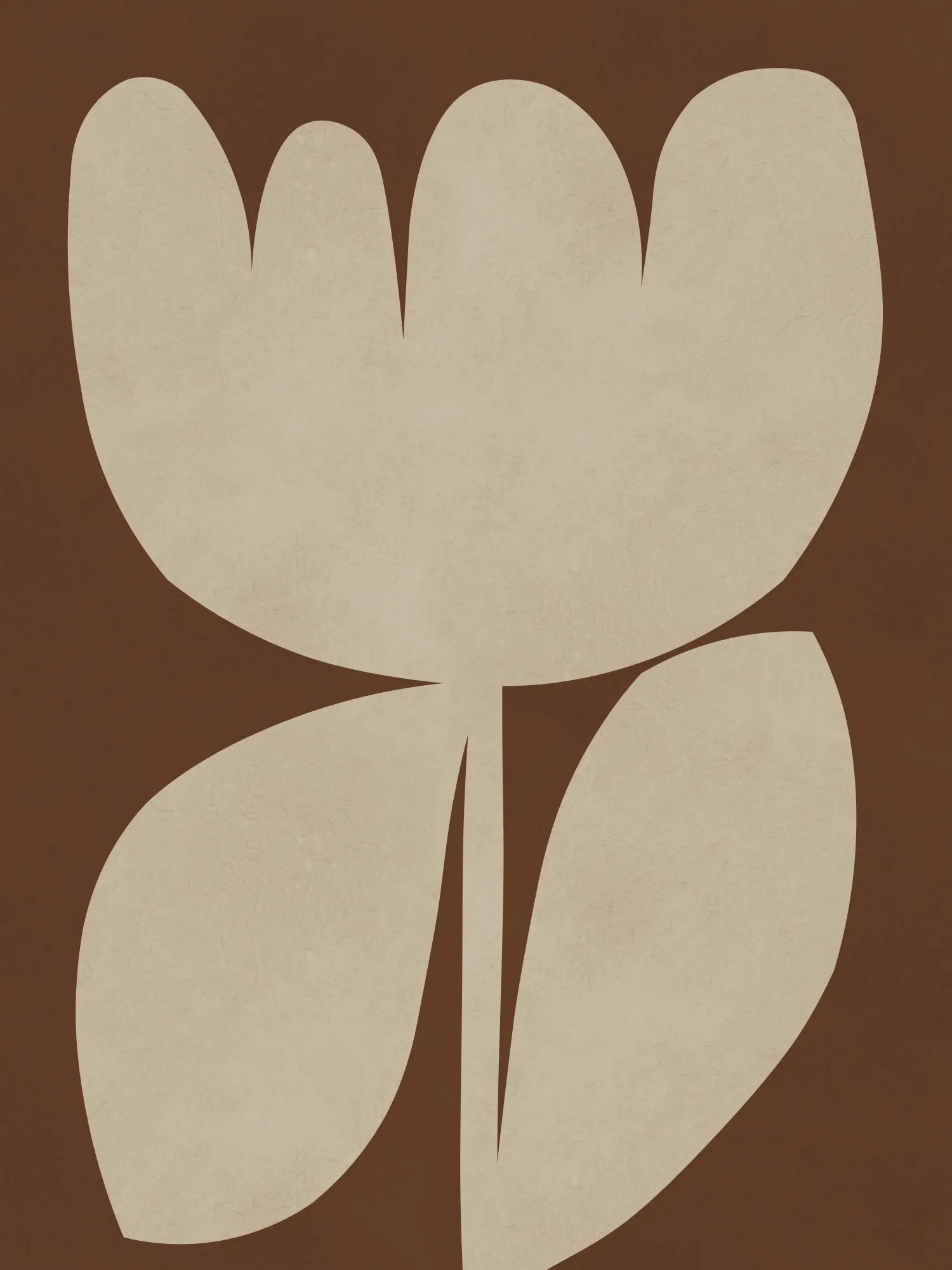 Beige blossom shapes von vitor costa