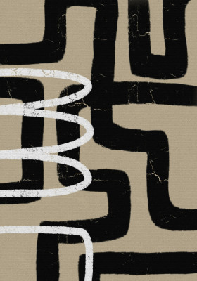 Modern Abstract Lines Pattern