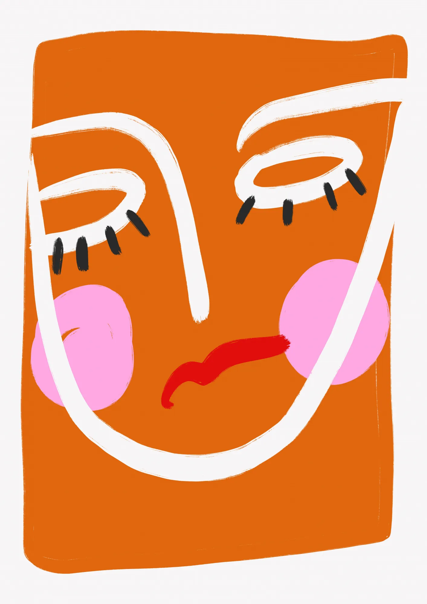 Abstract expression von athene fritsch in vertikalformat