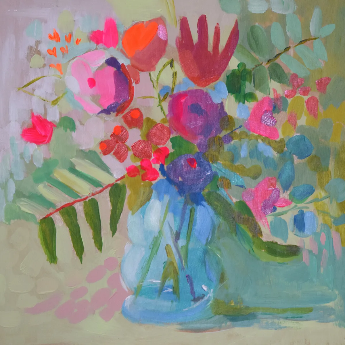 Neon floral von jenny westenhofer