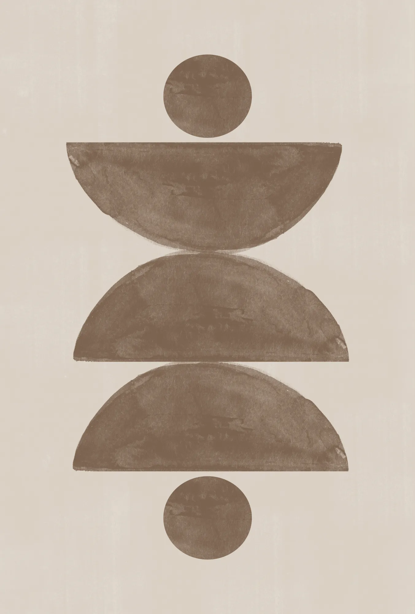 Balanced geometrics in erdigen tönen