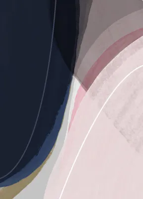 Organic forms in pastel tones by Mareike böhmer