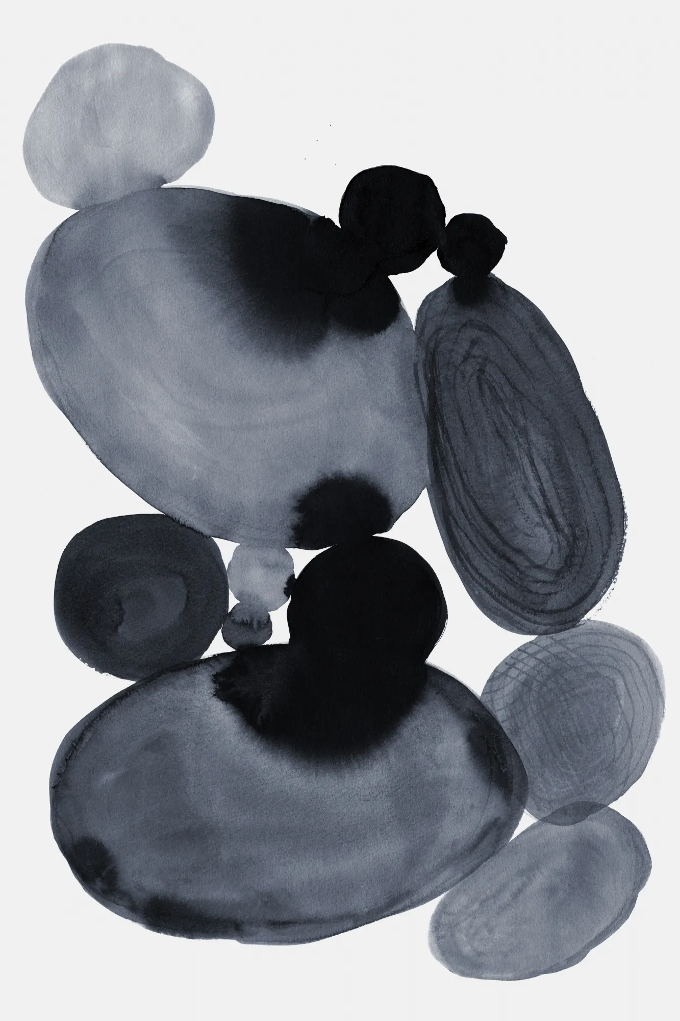 Zen garden stones 01 von danushka abeygoda