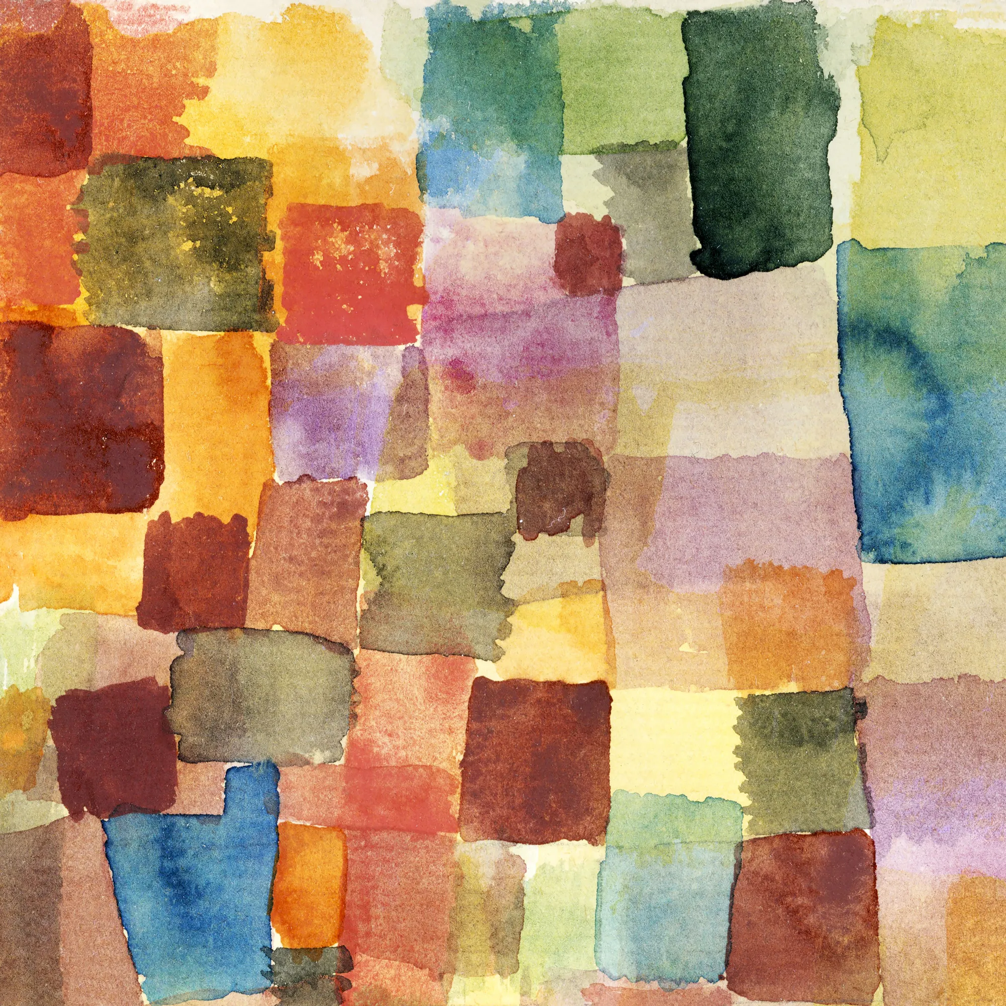 Untitle 1914 von paul klee als aquarellszene
