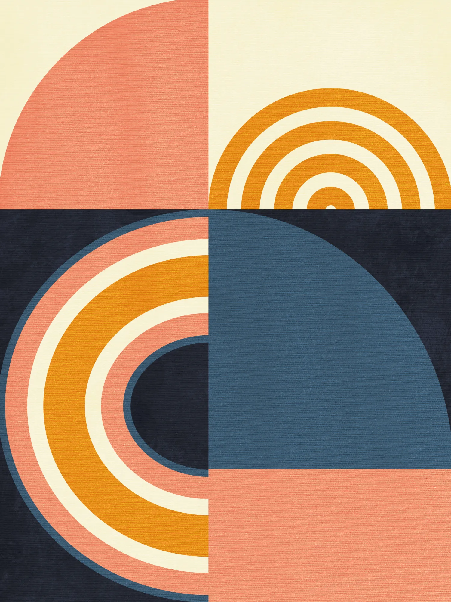 Rainbow plus shapes blue mustard9 von ana rut bre