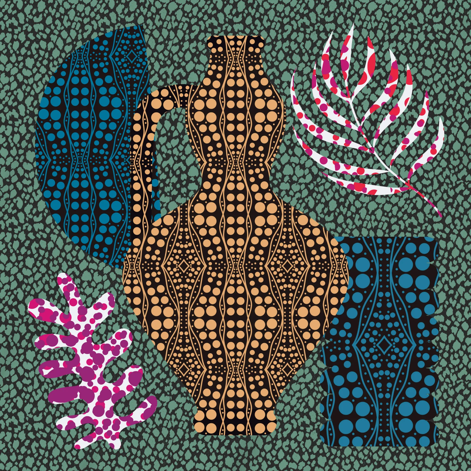 Mosaik bohemian composition von little dean