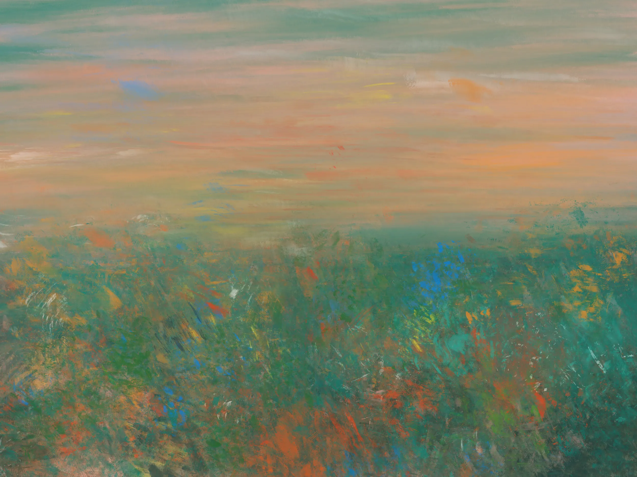 Sunset in bloom von cesare bellassai art