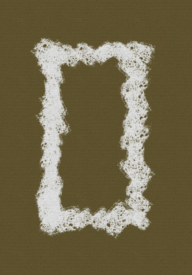 Rough White Frame