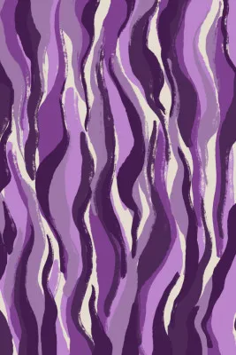 Purple flame waves von treechild in vertikaler ausrichtung