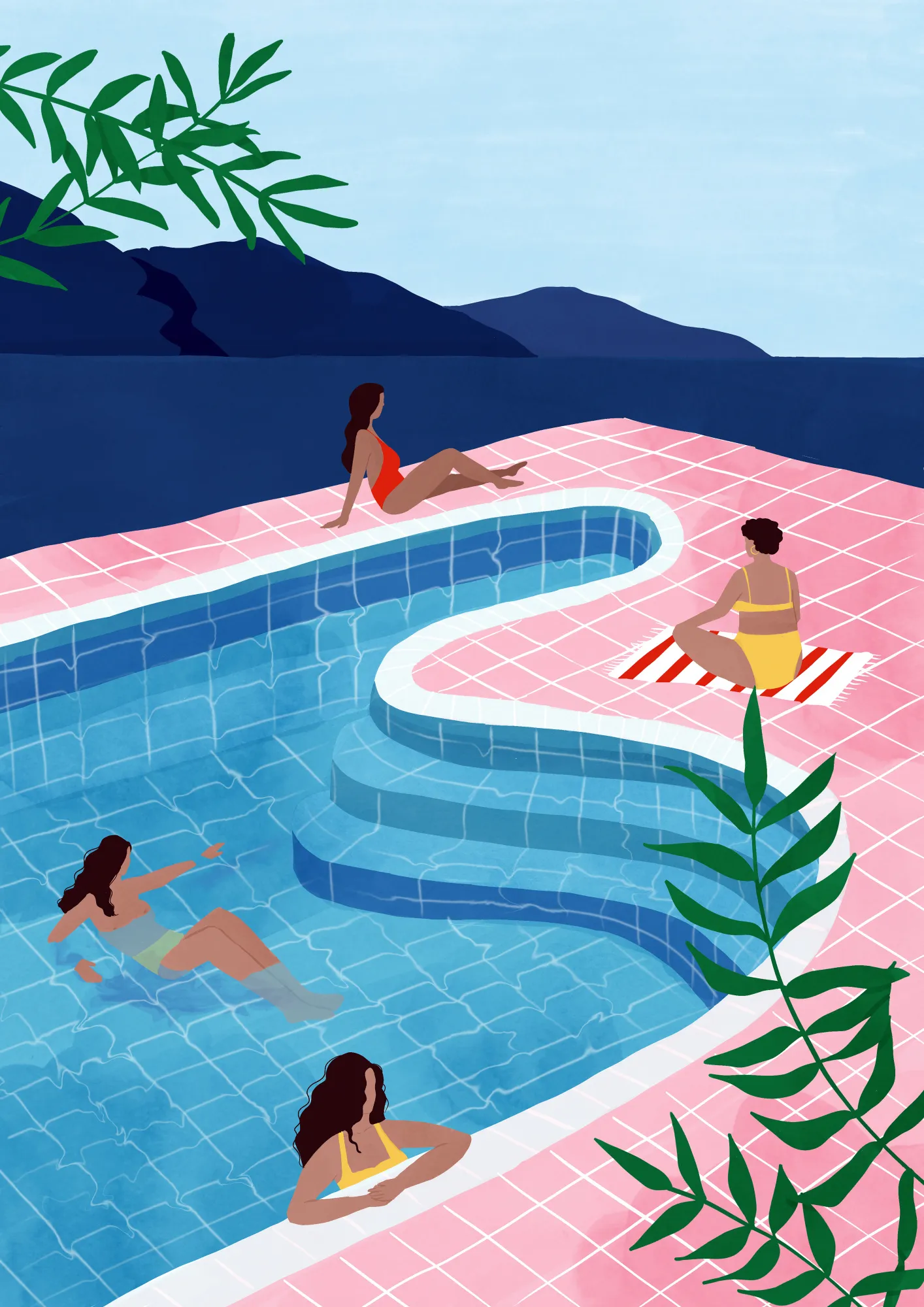 Pool ladies von maja tomljanovic