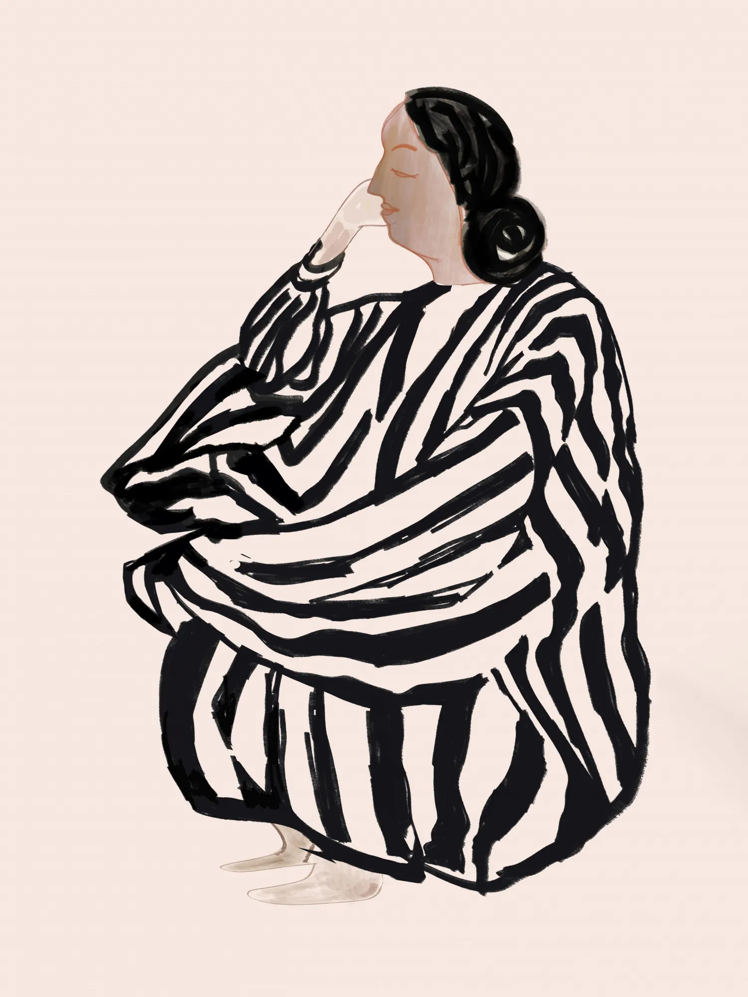 Female figure 1 von casa cartissi in vertikaler komposition