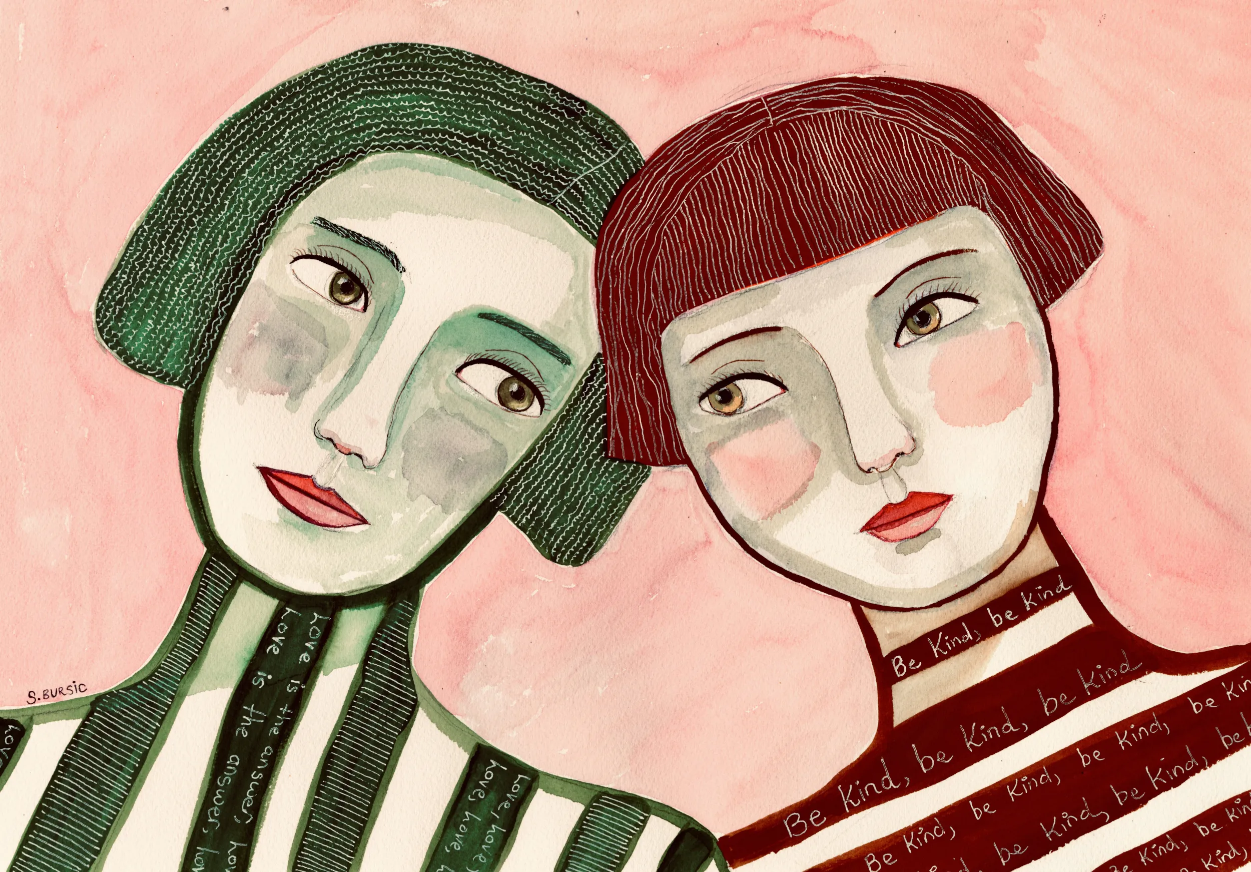 Best friends von sharyn bursic im außenbereich