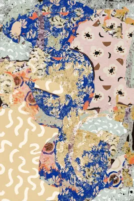 Pattern play no 08 von treechild in pastellfarben