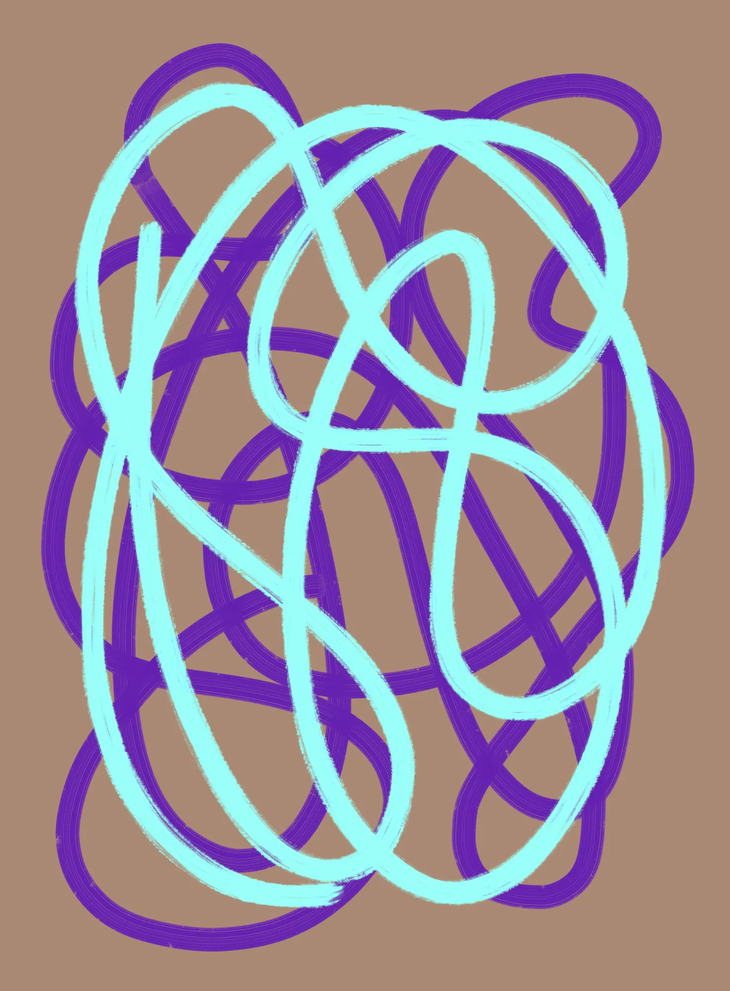 Swirl 2y von Studio Memb in lebendigen Farbtönen