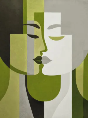Kiss Me Green Grey